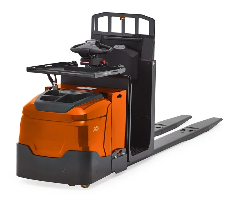 Pallet Rider Components Center Rider Pallet Truck, with elevating platform, 2.7t
