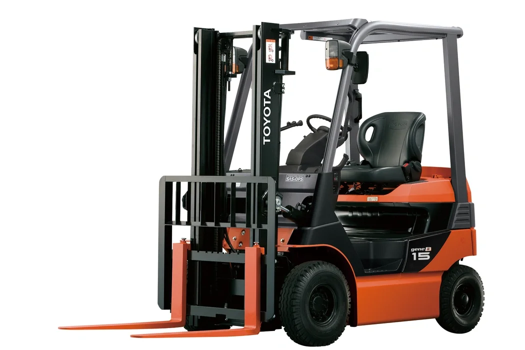 Electric counterbalanced forklift Toyota 8-series, 8FB 1.5 ton. 