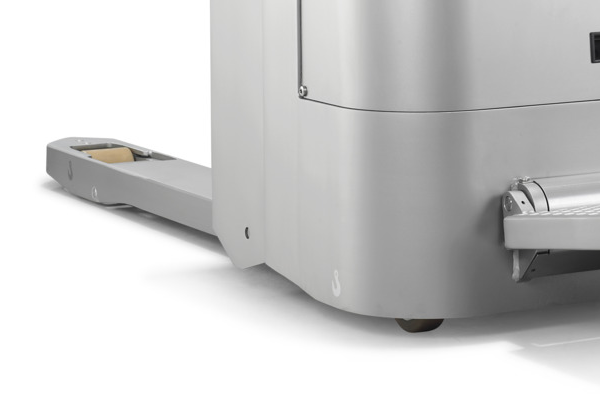 Product photo close-up of inox surface treatment. 