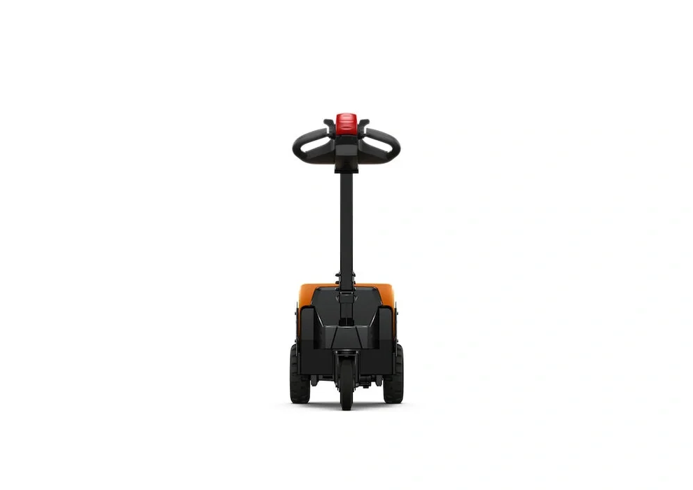 Tracto TWE200, walkie tow tractor. Product photo from the front. 