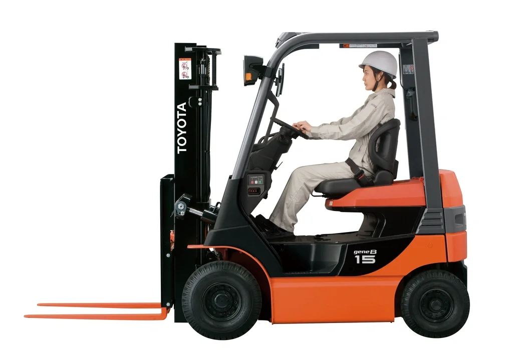 Electric counterbalanced forklift Toyota 8-series, 8FB 1.5 ton. 