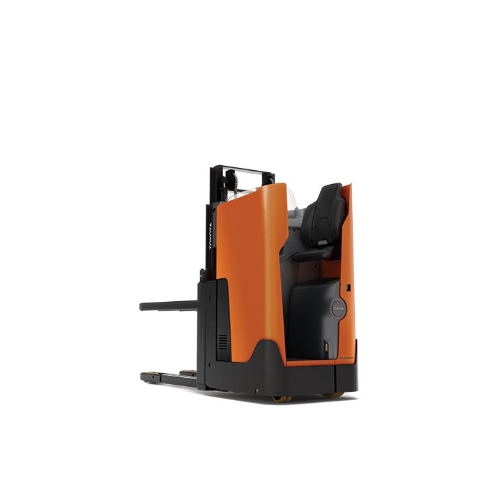 Product photo of SSI200 with forks halfway raised. 