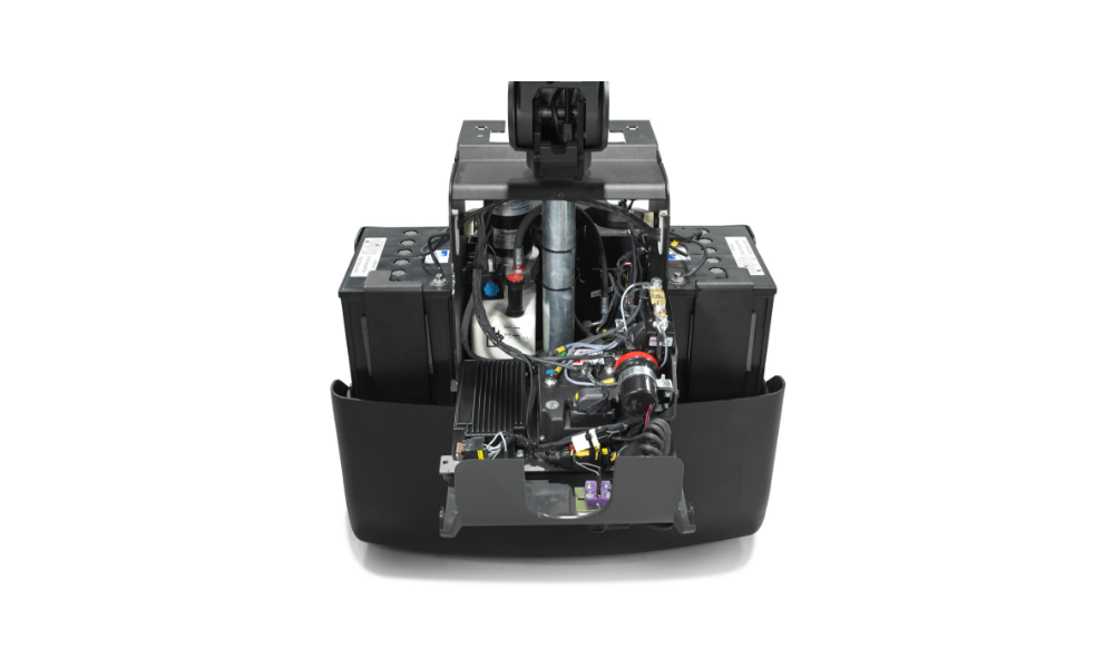 Close-up photograph of Toyota electric motor for LWE130