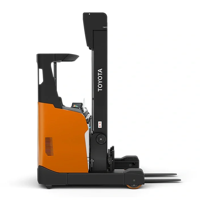 BT Reflex RRE160H reach truck. Product photo from the side.