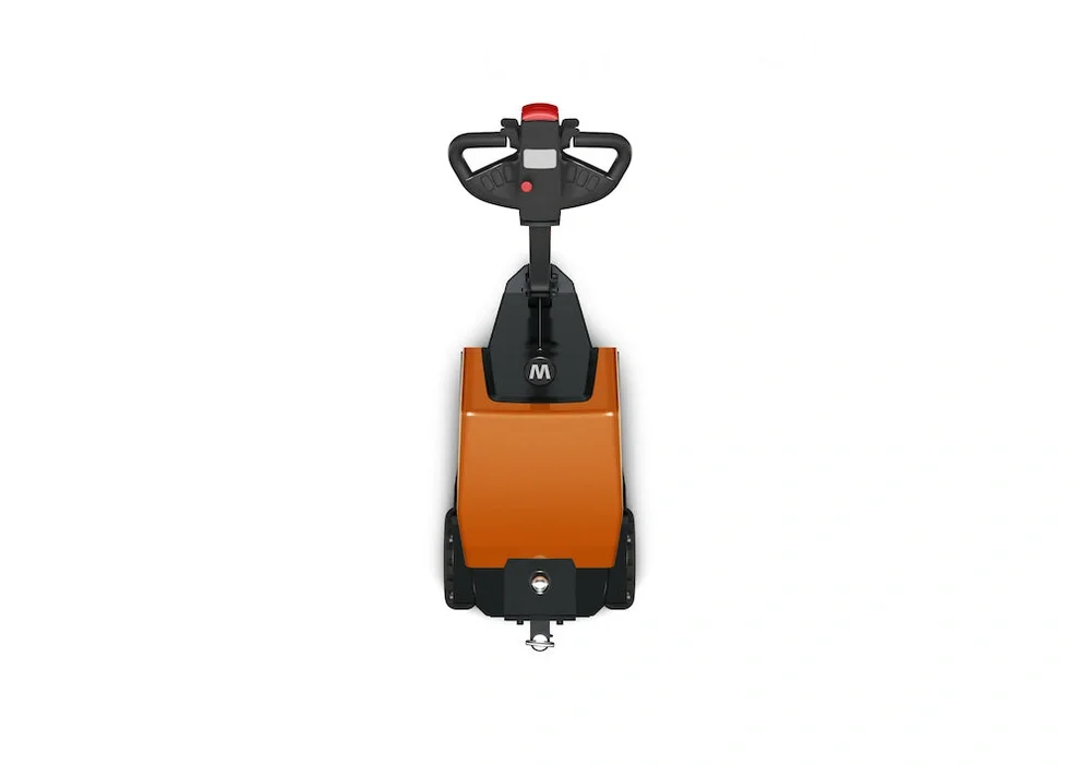 Tracto TWE200, walkie tow tractor. Product photo from the back.. 