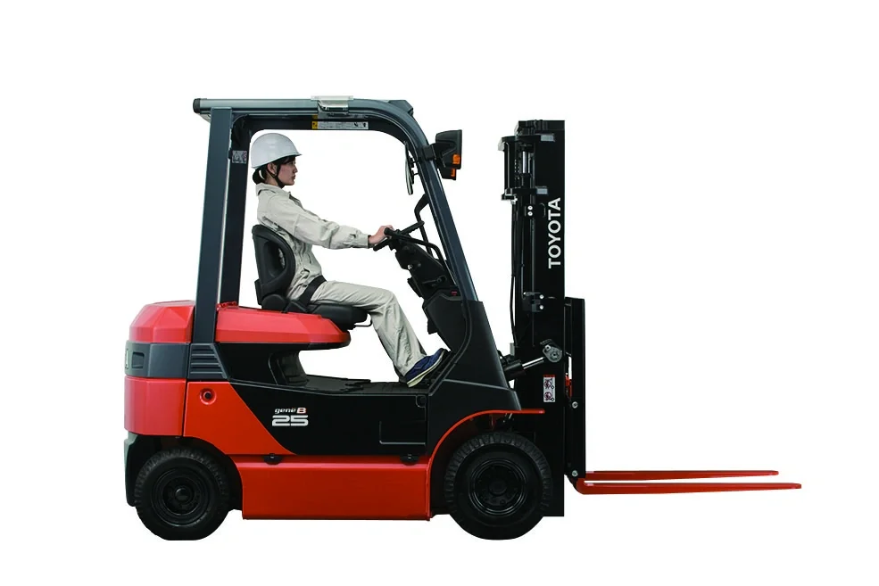 Electric counterbalanced forklift Toyota 8-series, 8FB 2.5 ton. 