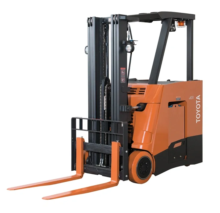 Electric counterbalanced forklift 4150-series, 3-wheel stand up
