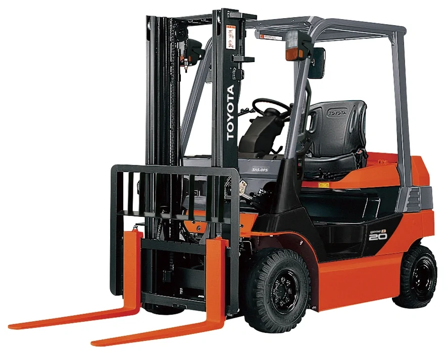 Electric counterbalanced forklift Toyota 8-series, 8FB 2 ton. 