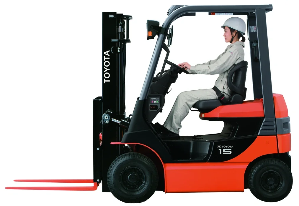Electric counterbalanced forklift Toyota 8-series, 8FB 1.5 ton. 
